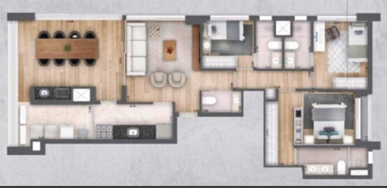 Apartamento à venda com 108m², 3 quartos com vaga - 29
