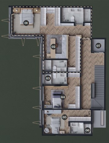 Apartamento à venda com 602m², 4 quartos com vaga - 17