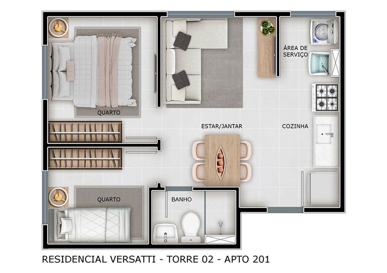 Residencial Versatti - Rua Inácio de Oliveira Campos 550 - 9