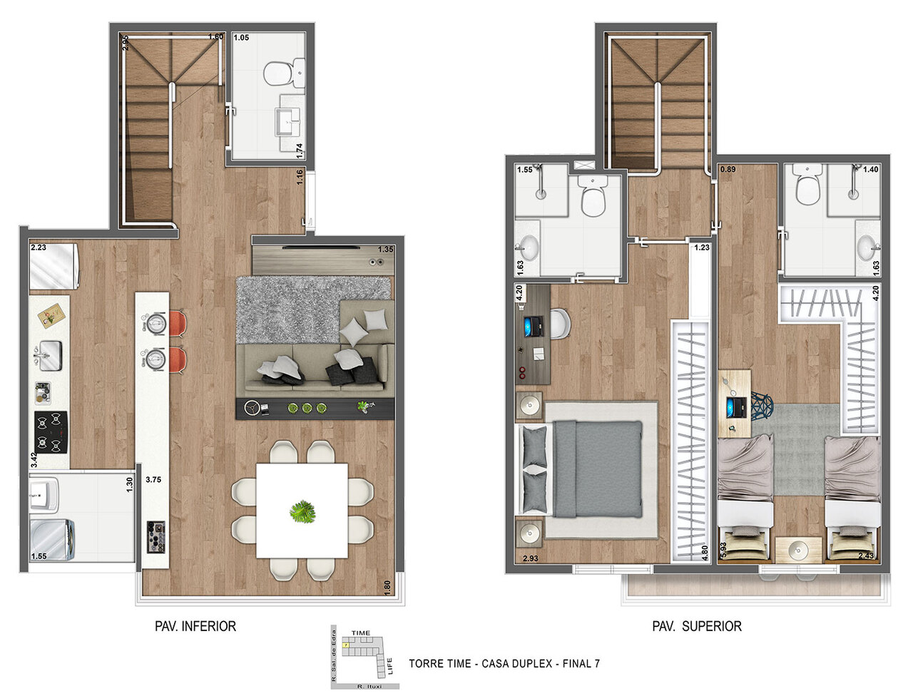 Apartamento à venda com 78m², 2 quartos com vaga - 22