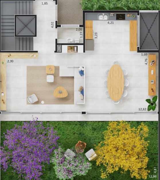 Apartamento à venda com 559m², 3 quartos com vaga - 23