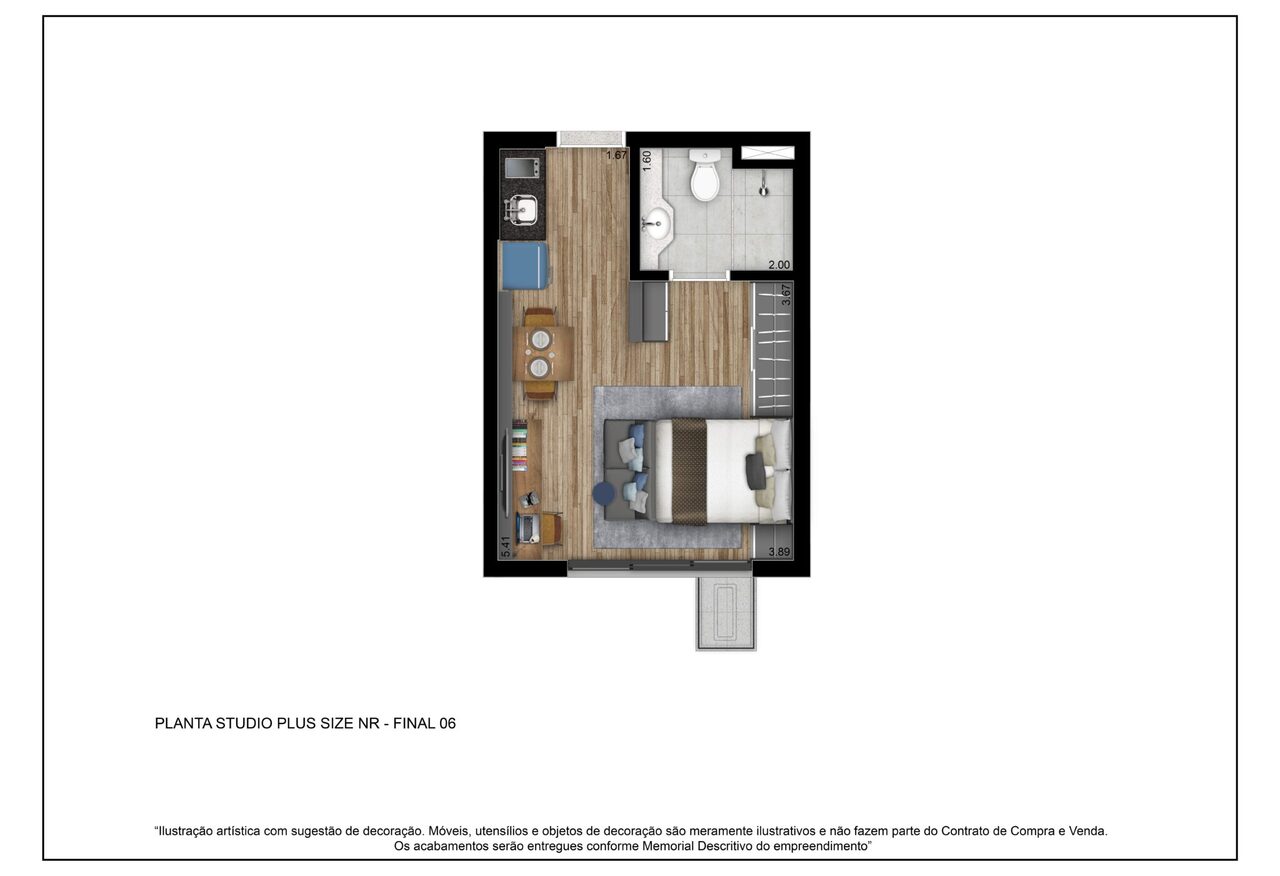 Apartamento à venda com 25m², 0 quartos sem vaga - 23