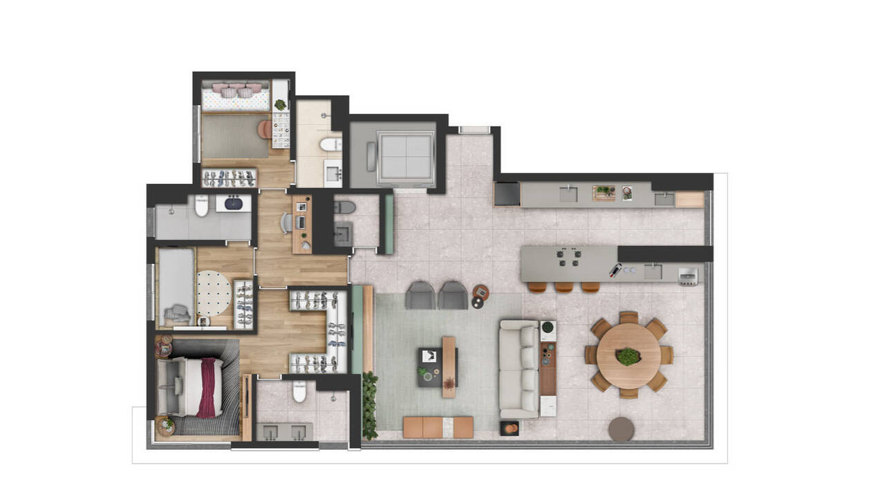 Apartamento à venda com 148m², 3 quartos com vaga - 25