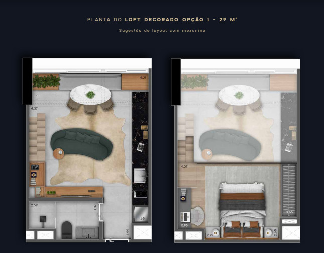 Studio à venda com 26m², 0 quartos sem vaga - 18