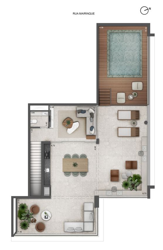 Apartamento à venda com 231m², 4 quartos com vaga - 25