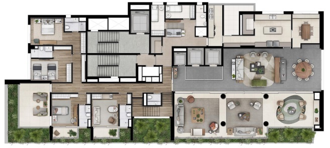 Apartamento à venda com 923m², 5 quartos com vaga - 31