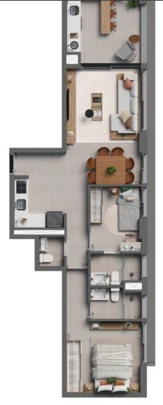 Apartamento à venda com 79m², 2 quartos com vaga - 30