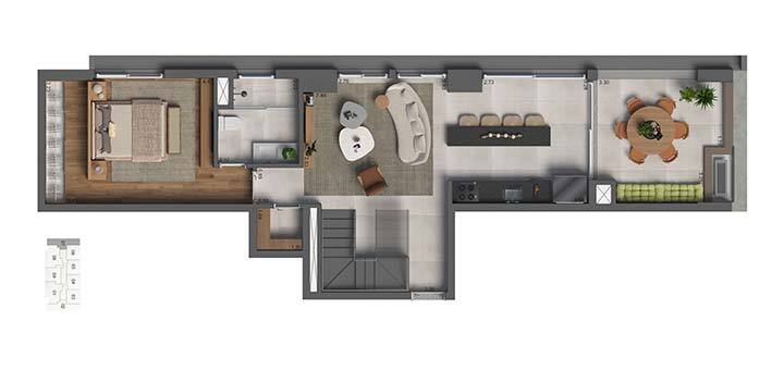 Apartamento à venda com 161m², 3 quartos com vaga - 30