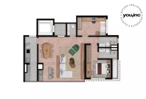 Apartamento à venda com 58m², 2 quartos com vaga - 16