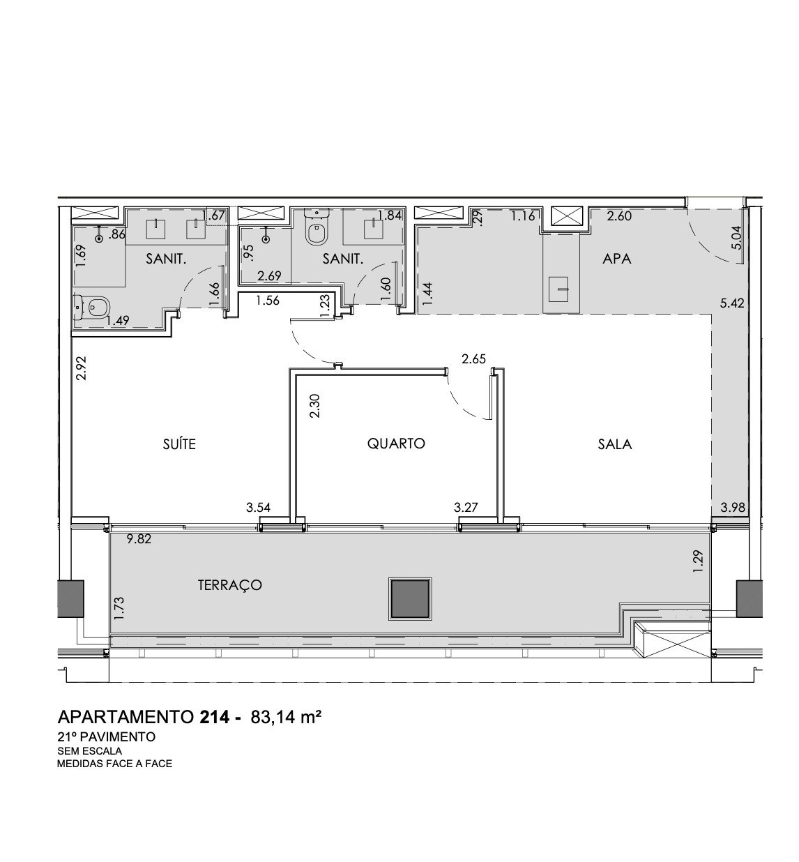 Apartamento à venda com 87m², 2 quartos com vaga - 18