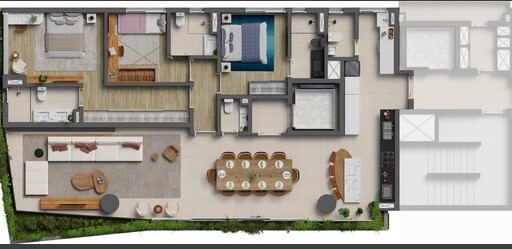 Apartamento à venda com 159m², 3 quartos com vaga - 16
