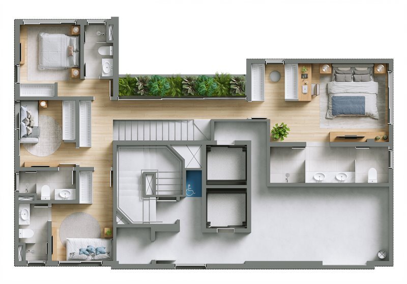 Apartamento à venda com 386m², 4 quartos com vaga - 20