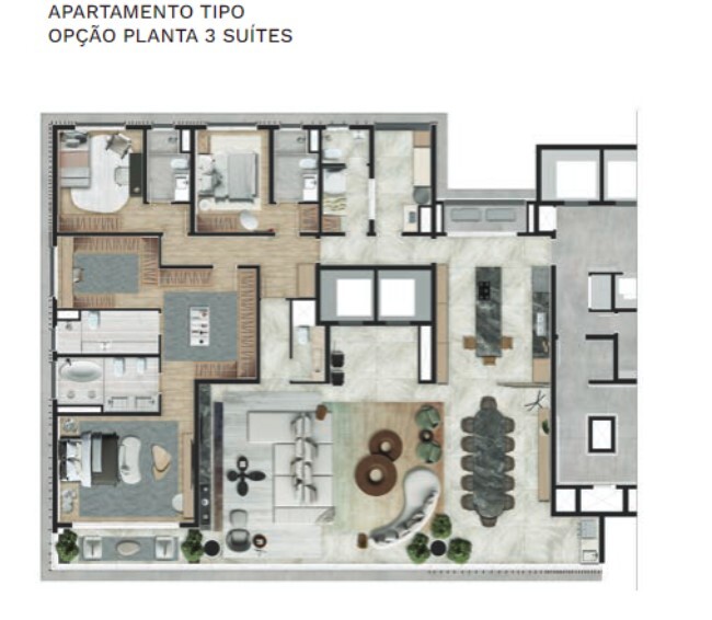 Apartamento à venda com 301m², 4 quartos com vaga - 20