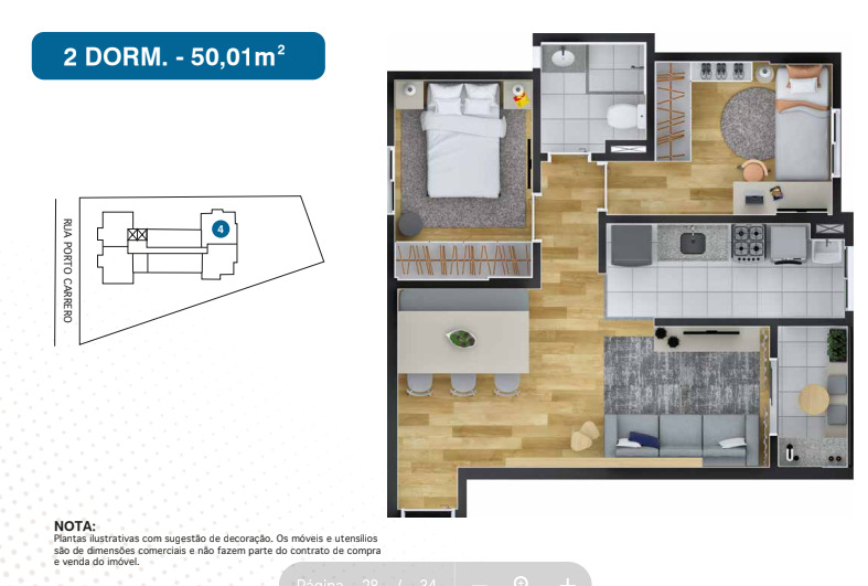 Residencial Venturi - Rua Porto Carrero 1115 - 16