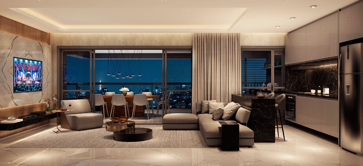 Apartamento à venda com 118m², 3 quartos com vaga - 16