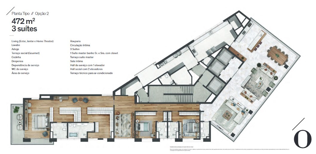 Apartamento à venda com 472m², 4 quartos com vaga - 12