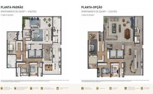 Apartamento à venda com 326m², 4 quartos com vaga - 42