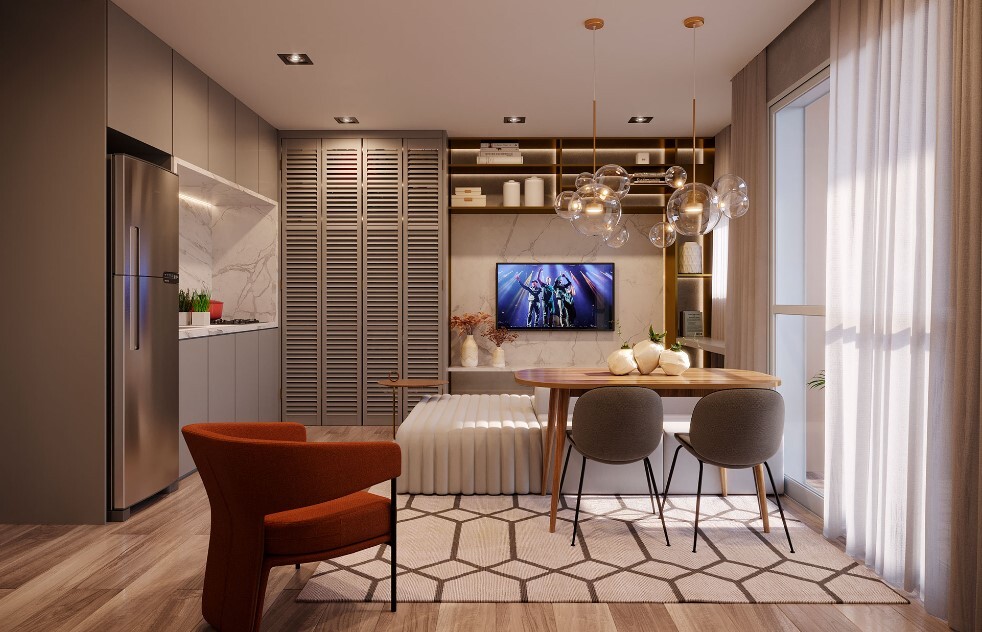 Apartamento à venda com 41m², 2 quartos sem vaga - 28