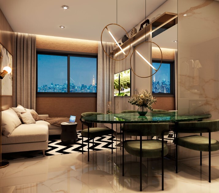 Apartamento à venda com 40m², 2 quartos sem vaga - 22