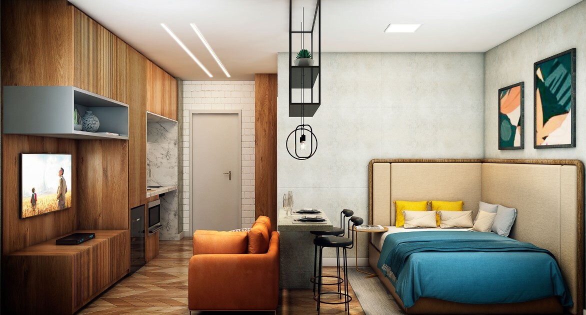 Apartamento à venda com 24m², 1 quarto sem vaga - 28