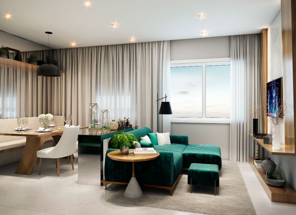 Apartamento à venda com 34m², 2 quartos sem vaga - 24