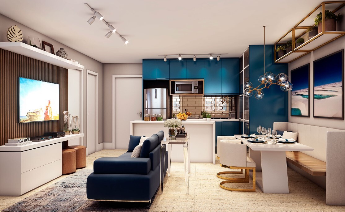 Apartamento à venda com 34m², 2 quartos sem vaga - 10