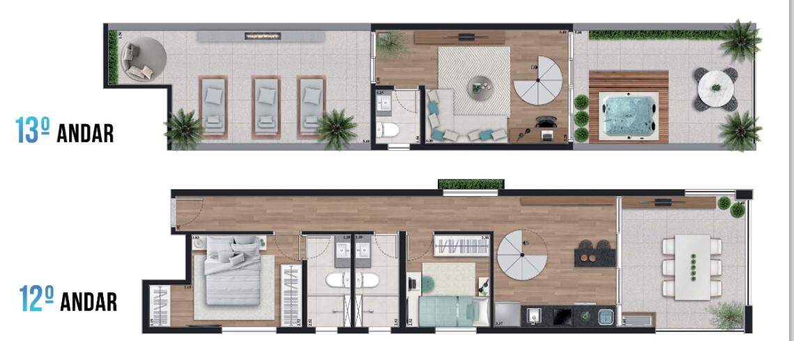 Apartamento à venda com 119m², 2 quartos sem vaga - 20