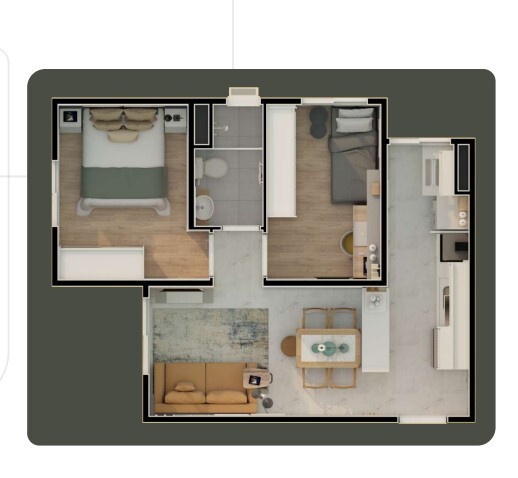 Apartamento à venda com 41m², 2 quartos sem vaga - 11