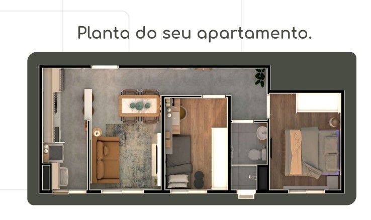 Apartamento à venda com 42m², 2 quartos com vaga - 12