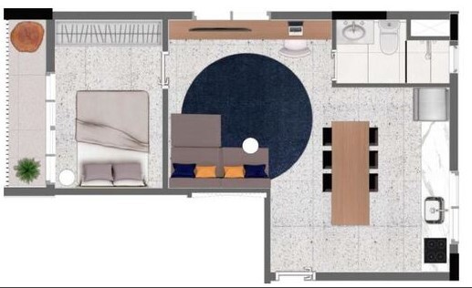 Apartamento à venda com 46m², 2 quartos com vaga - 13