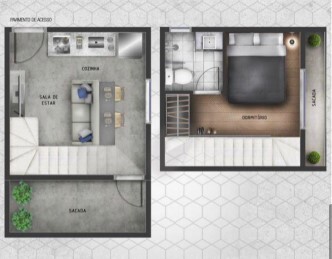 Apartamento à venda com 35m², 1 quarto sem vaga - 7