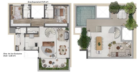 Apartamento à venda com 264m², 2 quartos com vaga - 14