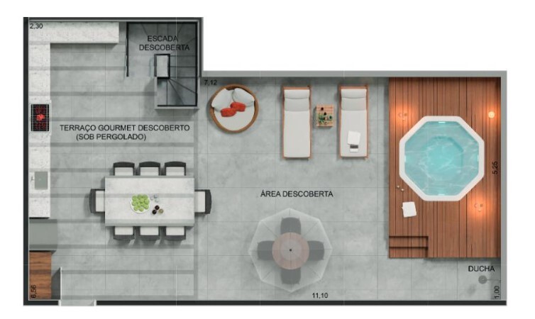 Apartamento à venda com 130m², 3 quartos com vaga - 27
