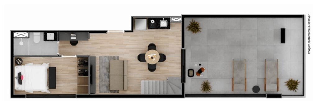 Apartamento à venda com 111m², 1 quarto sem vaga - 17