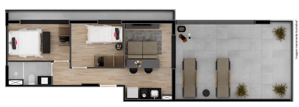 Apartamento à venda com 82m², 2 quartos sem vaga - 17