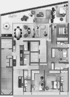 Apartamento à venda com 263m², 4 quartos sem vaga - 9